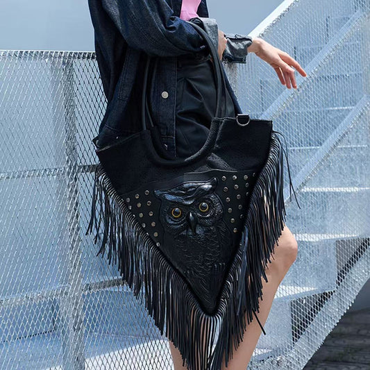 Bike punk babes personality shoulder bag