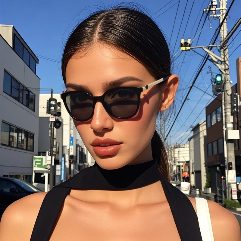 Polarized Women Sunglasses Fashion Cat Eye Sun Glasses Gradient Lady Glasses Party Holiday Gifts Sunglasses for Women