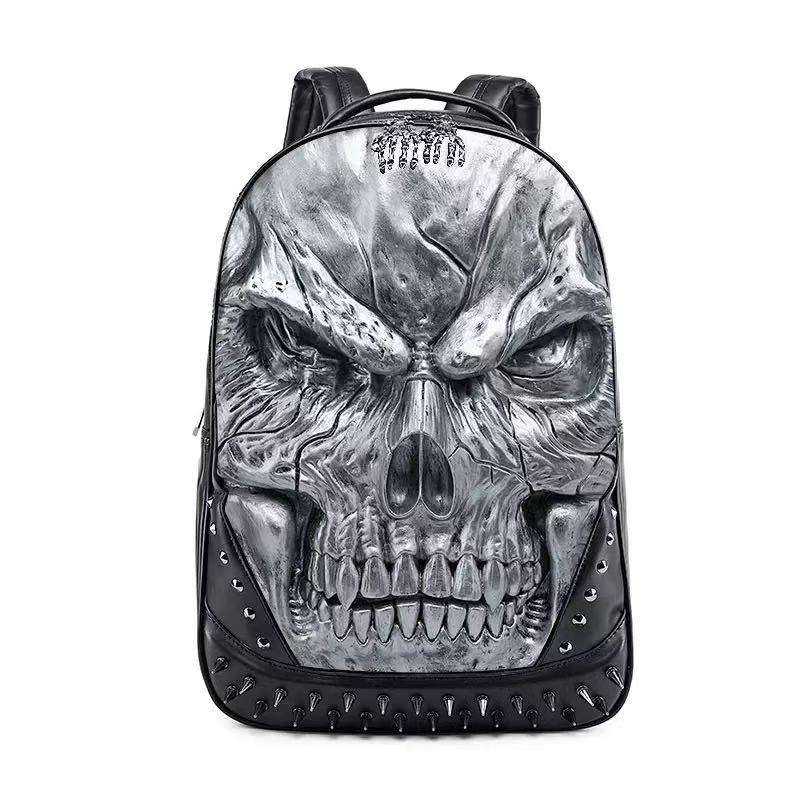 Edgy Skull Backpack