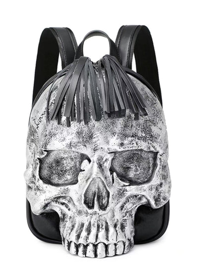 Street fashion creative skeleton backpack