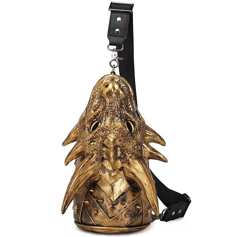 Personality trend 3D faucet bag shoulder bag