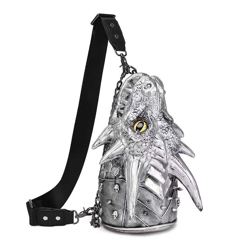 Personality trend 3D faucet bag shoulder bag
