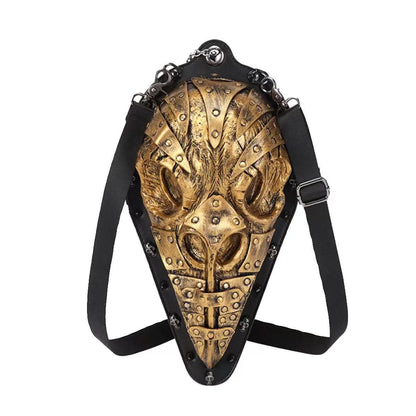 Punk fashion cross-body bag