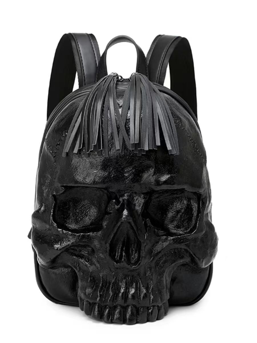 Street fashion creative skeleton backpack