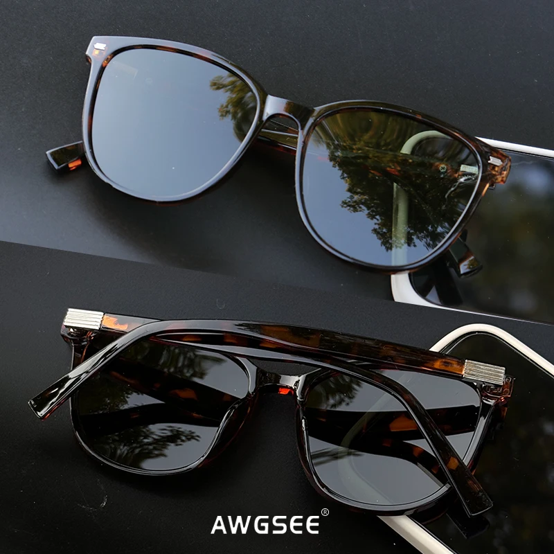 1PCS/2PCS/3PCS Round Women's Polarized Sunglasses - Stylish PC Frame Pink/Blue/Leopard/UV400 Lenses Travel, Driving & Hiking"