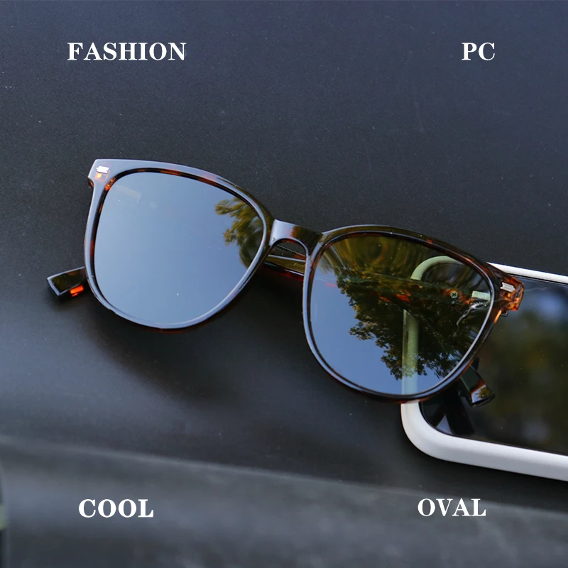 1PCS/2PCS/3PCS Round Women's Polarized Sunglasses - Stylish PC Frame Pink/Blue/Leopard/UV400 Lenses Travel, Driving & Hiking"