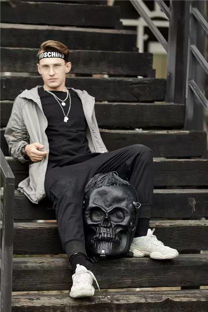 Hip-hop rock trend men's backpack