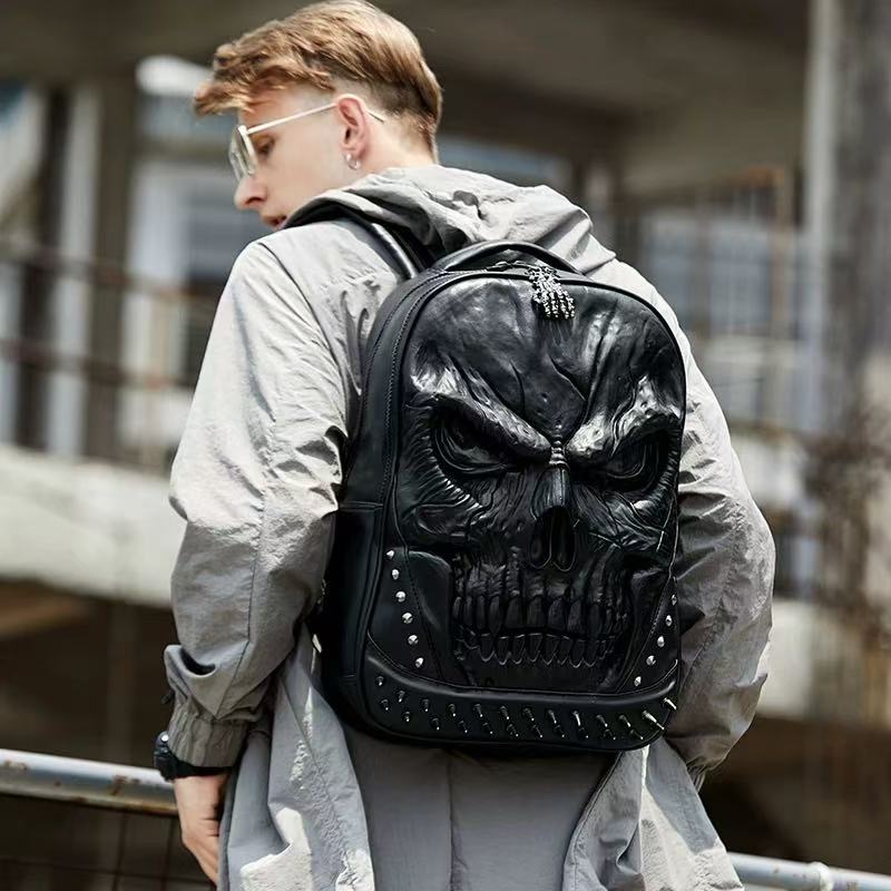 Edgy Skull Backpack