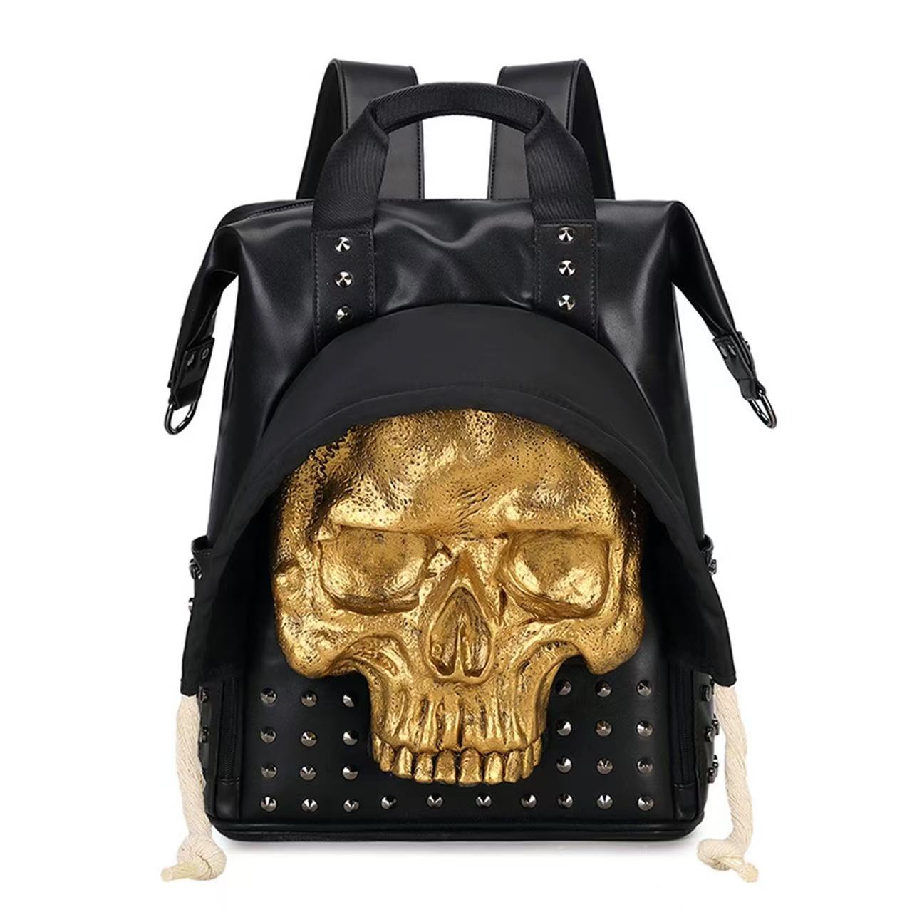 PU leather personalized rivet computer bag leisure travel bag