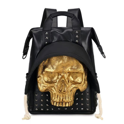 PU leather personalized rivet computer bag leisure travel bag