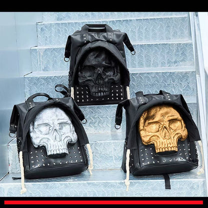 PU leather personalized rivet computer bag leisure travel bag