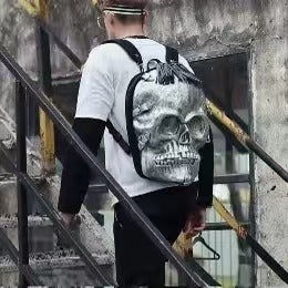 Hip-hop rock trend men's backpack
