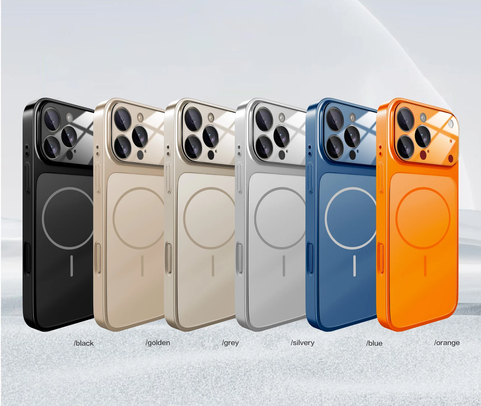 Full Camera Lens Protection Matte Plated Case for iPhone 17Air 15 16 17 14 13