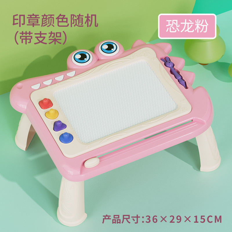 Large Early Childhood Children's Drawing Sketchpad Children's Home Magnetic Writing Board Color Children 1-3 Years Old Baby Toys