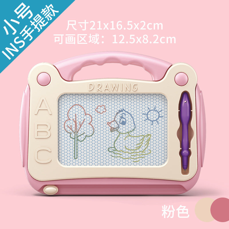 Large Early Childhood Children's Drawing Sketchpad Children's Home Magnetic Writing Board Color Children 1-3 Years Old Baby Toys