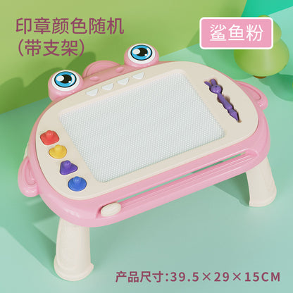 Large Early Childhood Children's Drawing Sketchpad Children's Home Magnetic Writing Board Color Children 1-3 Years Old Baby Toys