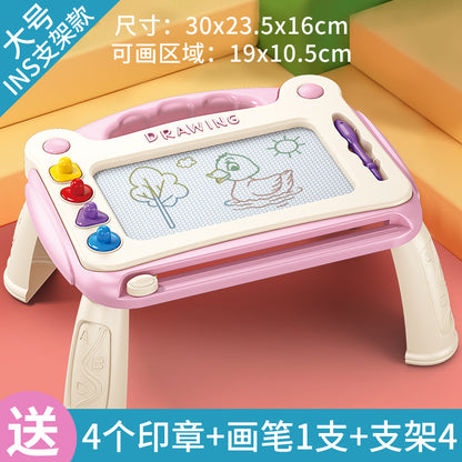 Large Early Childhood Children's Drawing Sketchpad Children's Home Magnetic Writing Board Color Children 1-3 Years Old Baby Toys