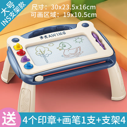 Large Early Childhood Children's Drawing Sketchpad Children's Home Magnetic Writing Board Color Children 1-3 Years Old Baby Toys