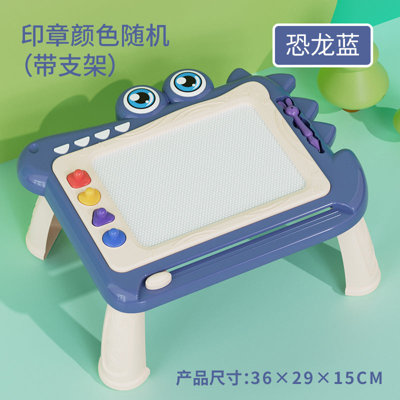 Large Early Childhood Children's Drawing Sketchpad Children's Home Magnetic Writing Board Color Children 1-3 Years Old Baby Toys