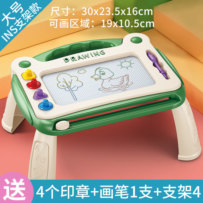 Large Early Childhood Children's Drawing Sketchpad Children's Home Magnetic Writing Board Color Children 1-3 Years Old Baby Toys