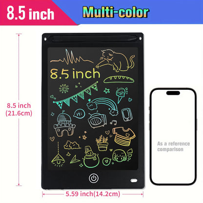 8.5" /10"/12" Drawing Board LCD Writing Tablet For Kids Montessori Educational Toys Student Magic Blackboard Birthday Xmas Gift