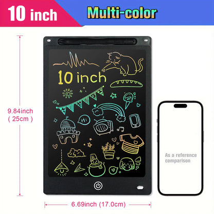 8.5" /10"/12" Drawing Board LCD Writing Tablet For Kids Montessori Educational Toys Student Magic Blackboard Birthday Xmas Gift