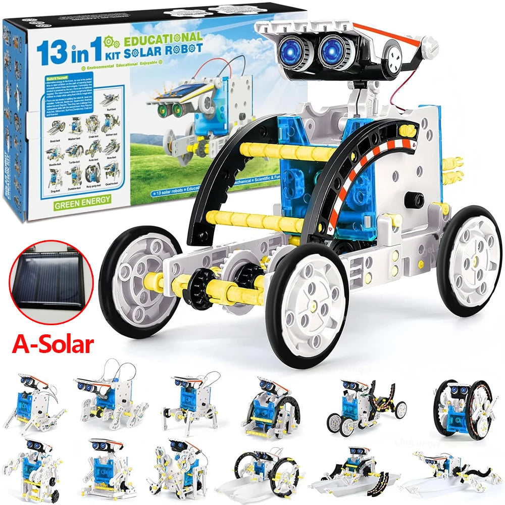 13-in-1 STEM Solar Robot Kit