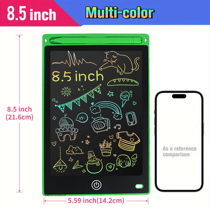 8.5" /10"/12" Drawing Board LCD Writing Tablet For Kids Montessori Educational Toys Student Magic Blackboard Birthday Xmas Gift