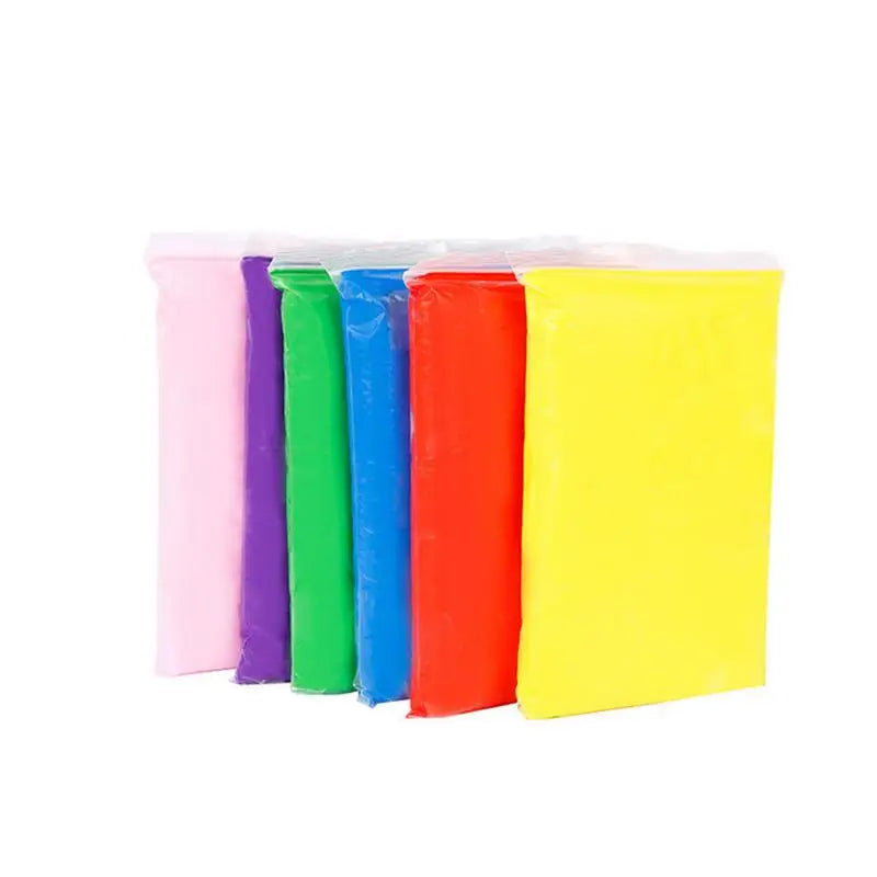 Colored Clay Child Modelling Craft Children Air Dry Clay With Hand Tools Stimulate Kids Early Learning Activities Interactive