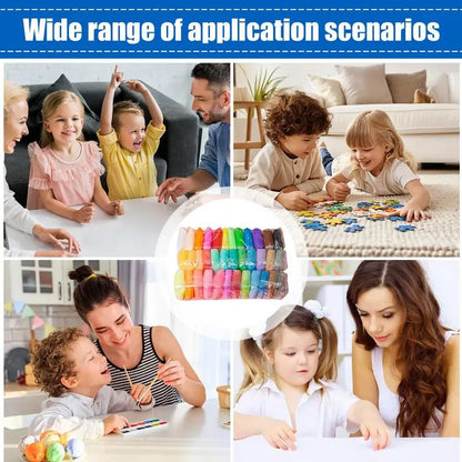 Colored Clay Child Modelling Craft Children Air Dry Clay With Hand Tools Stimulate Kids Early Learning Activities Interactive