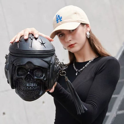 New helmet skull bag