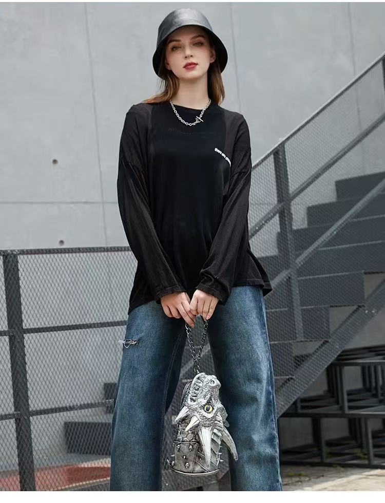 Personality trend 3D faucet bag shoulder bag