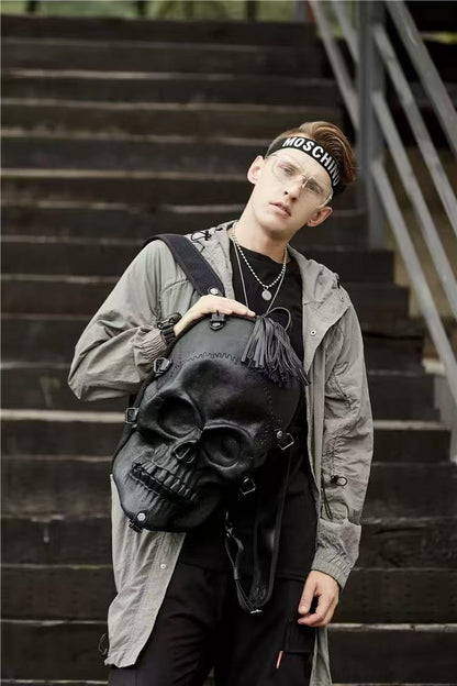 Hip-hop rock trend men's backpack