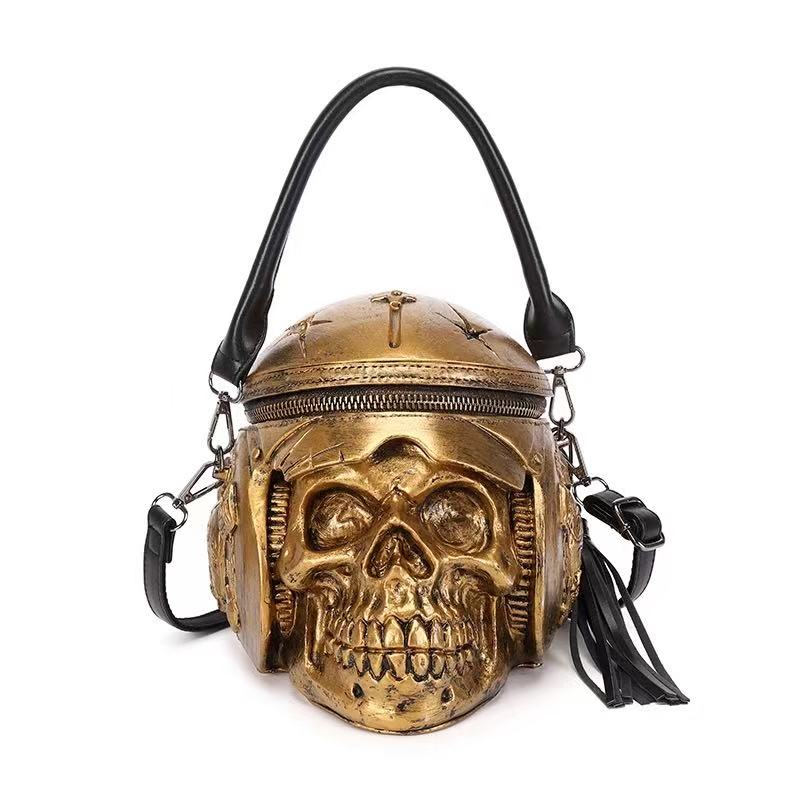 New helmet skull bag