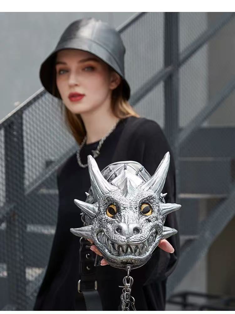 Personality trend 3D faucet bag shoulder bag