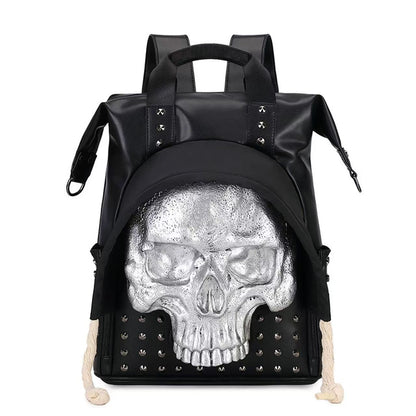 PU leather personalized rivet computer bag leisure travel bag