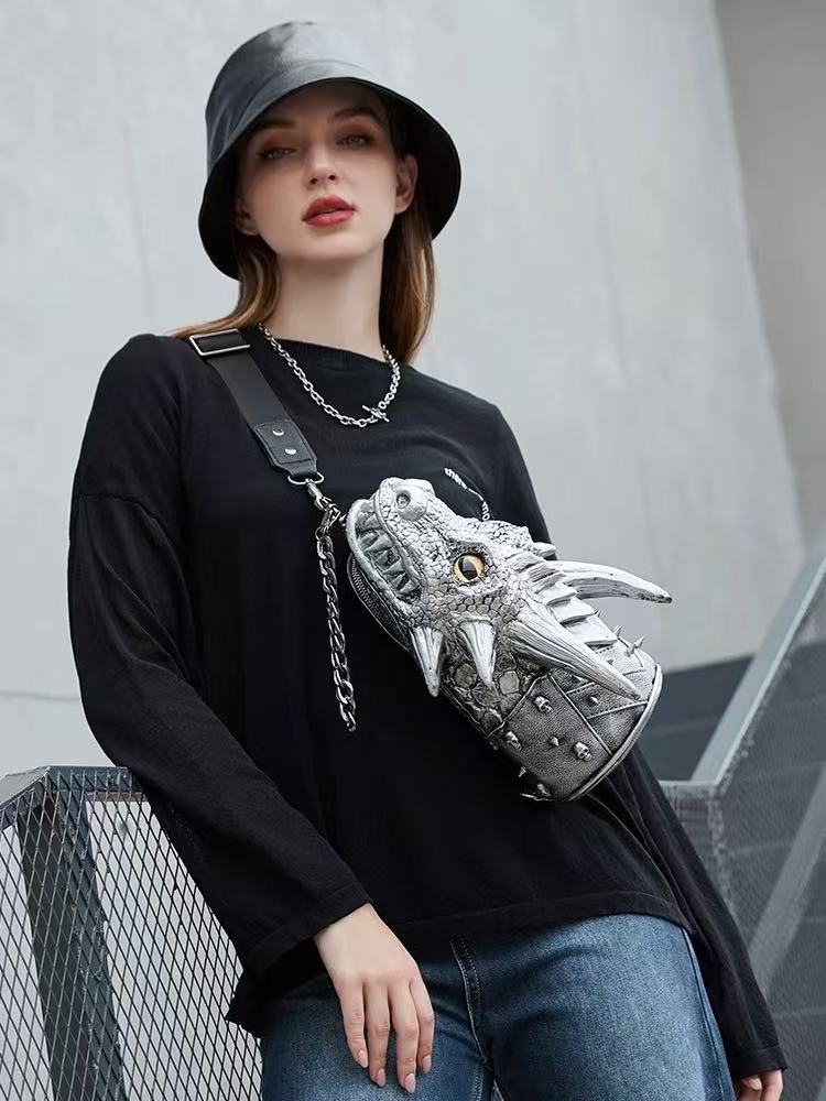 Personality trend 3D faucet bag shoulder bag