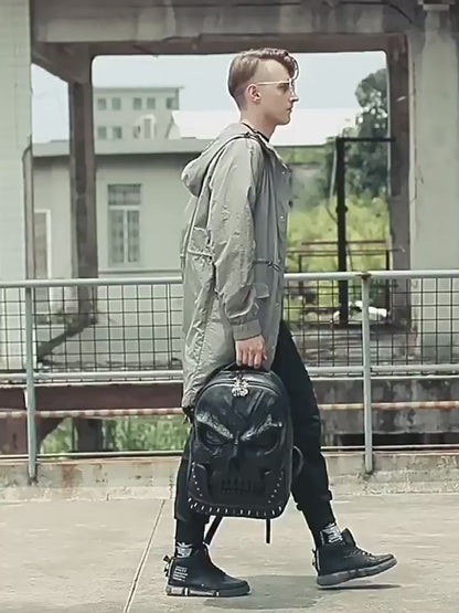 Edgy Skull Backpack
