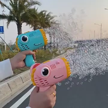 40 Hole Dinosaur Bubble Handheld Bubble Machine, Electric Bubble Gun Outdoor Wedding Party Toy(without Bubble Water)