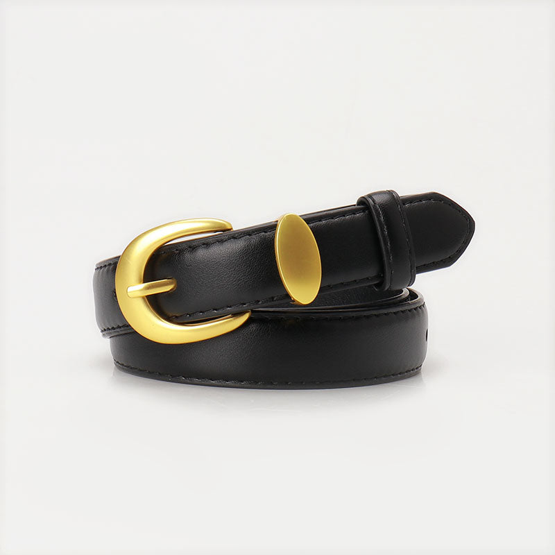 Fashionable women's belt alloy buckle material