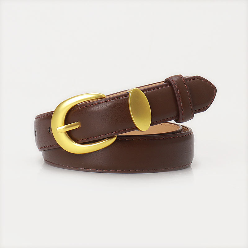 Fashionable women's belt alloy buckle material