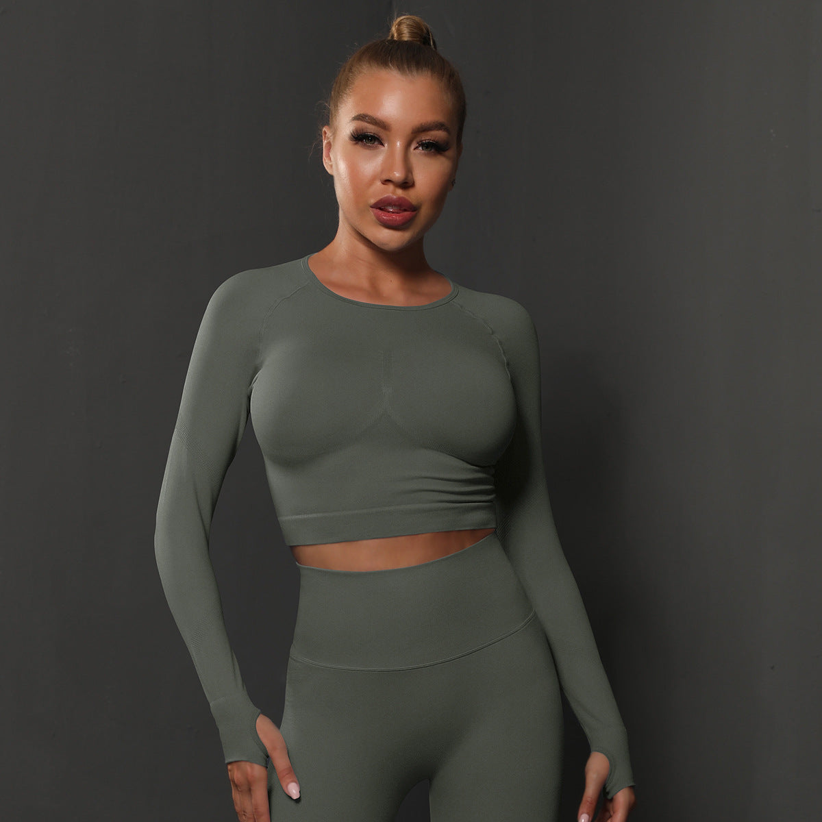 Pasuxi seamless yoga suit women's sportswear yoga suit fitness gym suit underwear sportswear leggings yoga suit