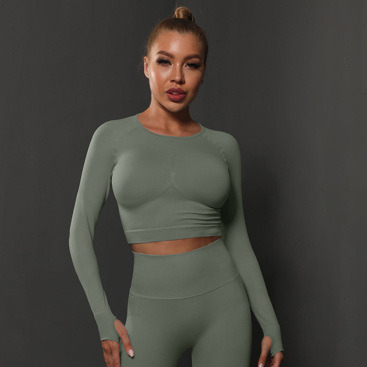 Pasuxi seamless yoga suit women's sportswear yoga suit fitness gym suit underwear sportswear leggings yoga suit