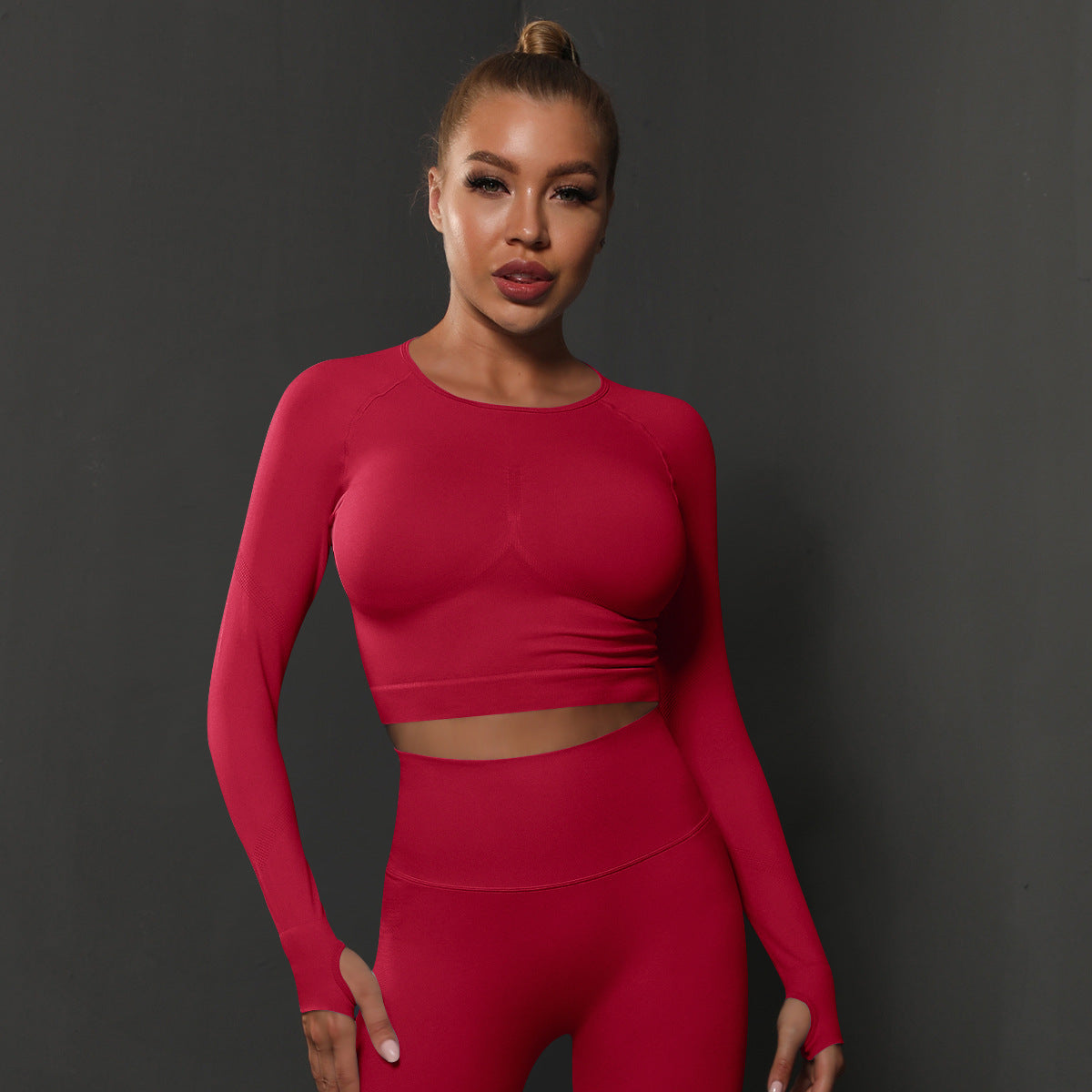 Pasuxi seamless yoga suit women's sportswear yoga suit fitness gym suit underwear sportswear leggings yoga suit