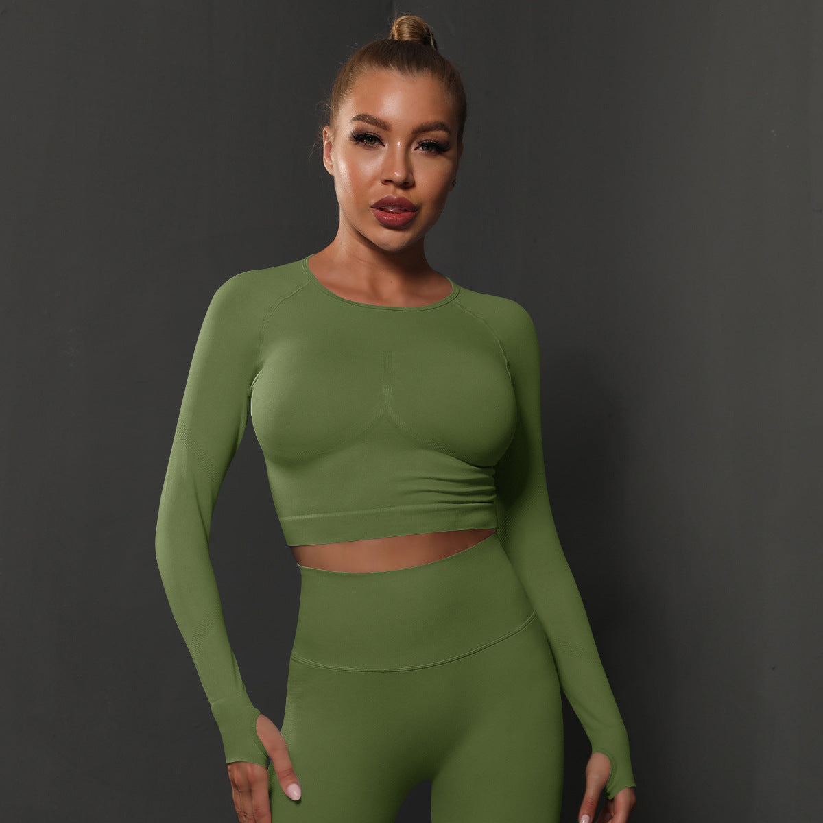 Pasuxi seamless yoga suit women's sportswear yoga suit fitness gym suit underwear sportswear leggings yoga suit